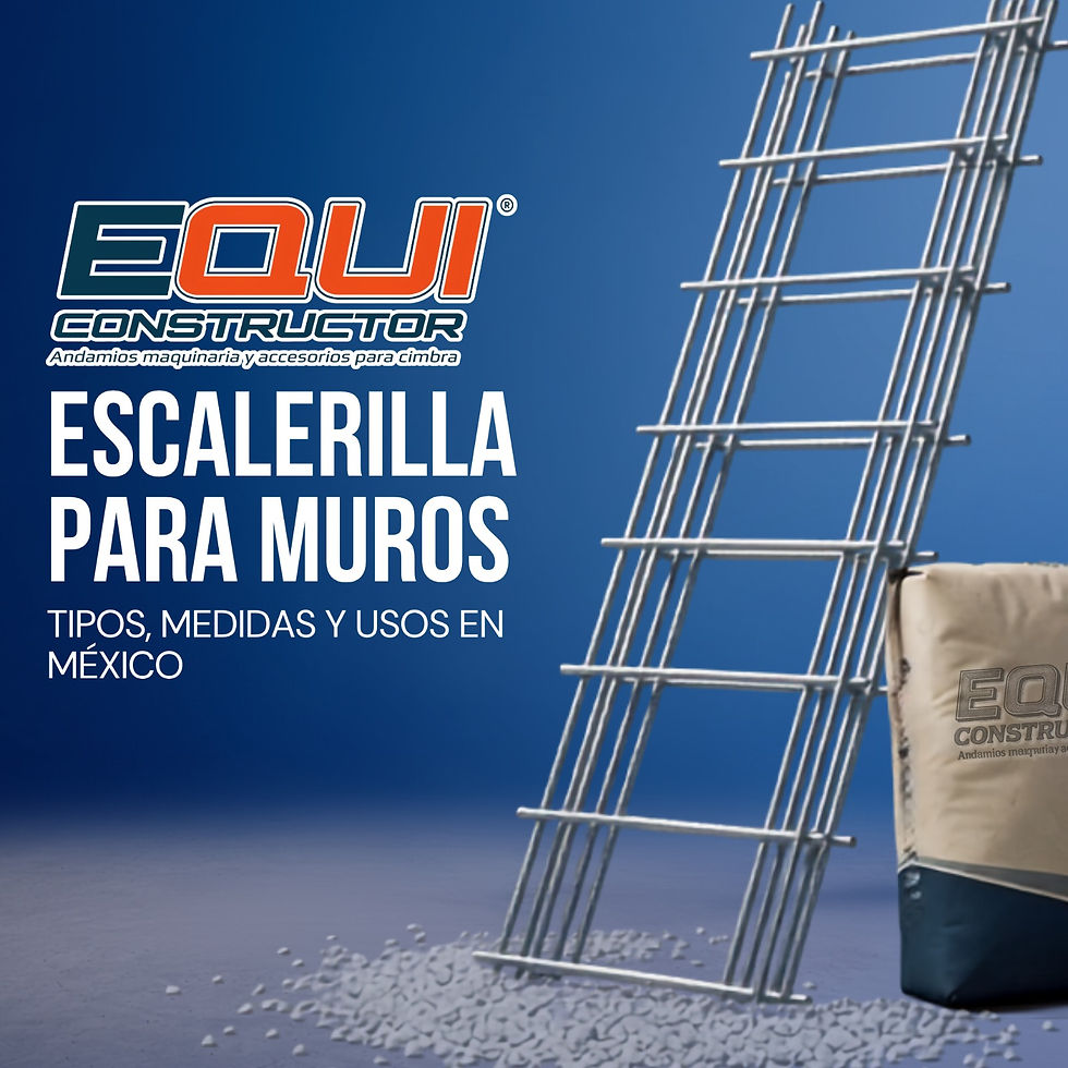 Guía Completa de Escalerillas para Mampostería: Tipos, Medidas y Usos en México