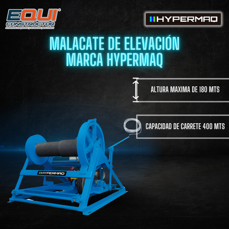 Malacate De Elevación De 1 Tonelada Hypermaq En México.