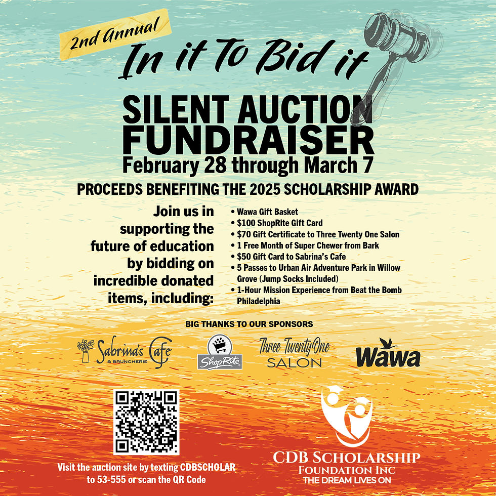 Craig D. Butler Scholarship's "In it to BID it" Auction