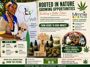 Free State Cannabis Entrepreneur Shows South Africa What the Future of the Green Economy Looks Like