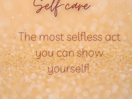 Self-care: Find value in your existence