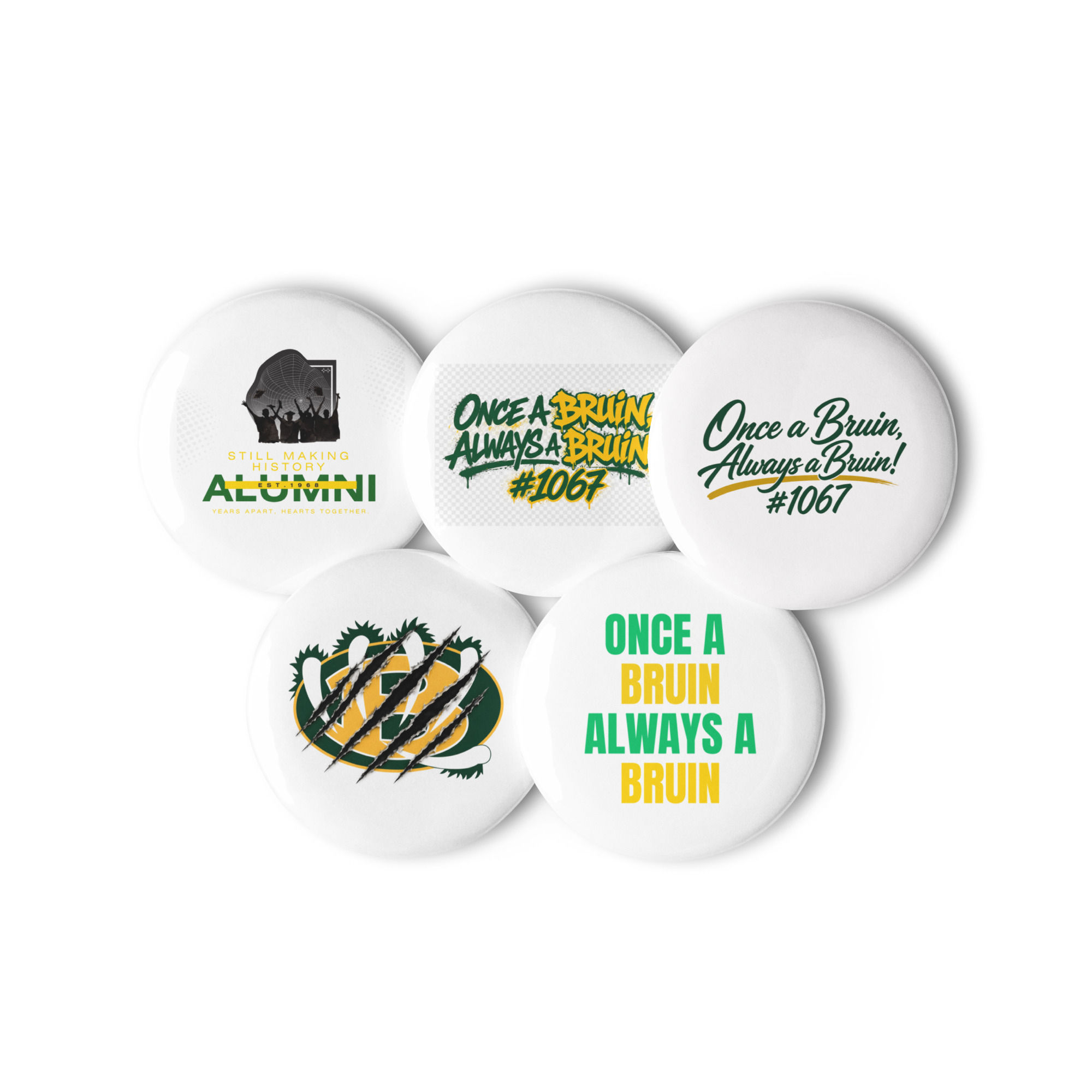 Set of Pin Buttons – Alumni Collection