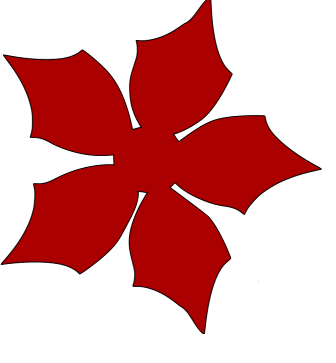 Large Poinsettia PNG by Cakes and Crafts by Kass