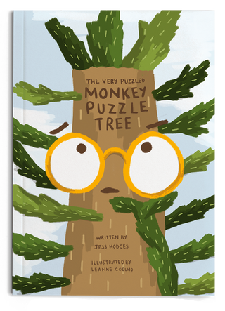 The Very Puzzled Monkey Puzzle Tree, picture book, Leanne Coelho, Illustrator, Illustration 