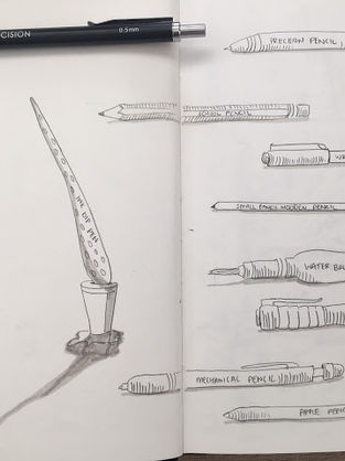 Open Sketchbooks - Autumn 2020