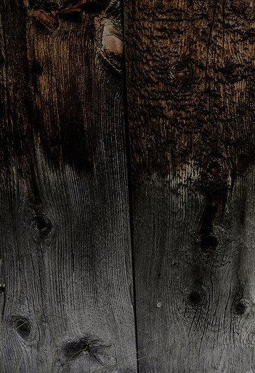 Holz der Almhütte Kumpflalm