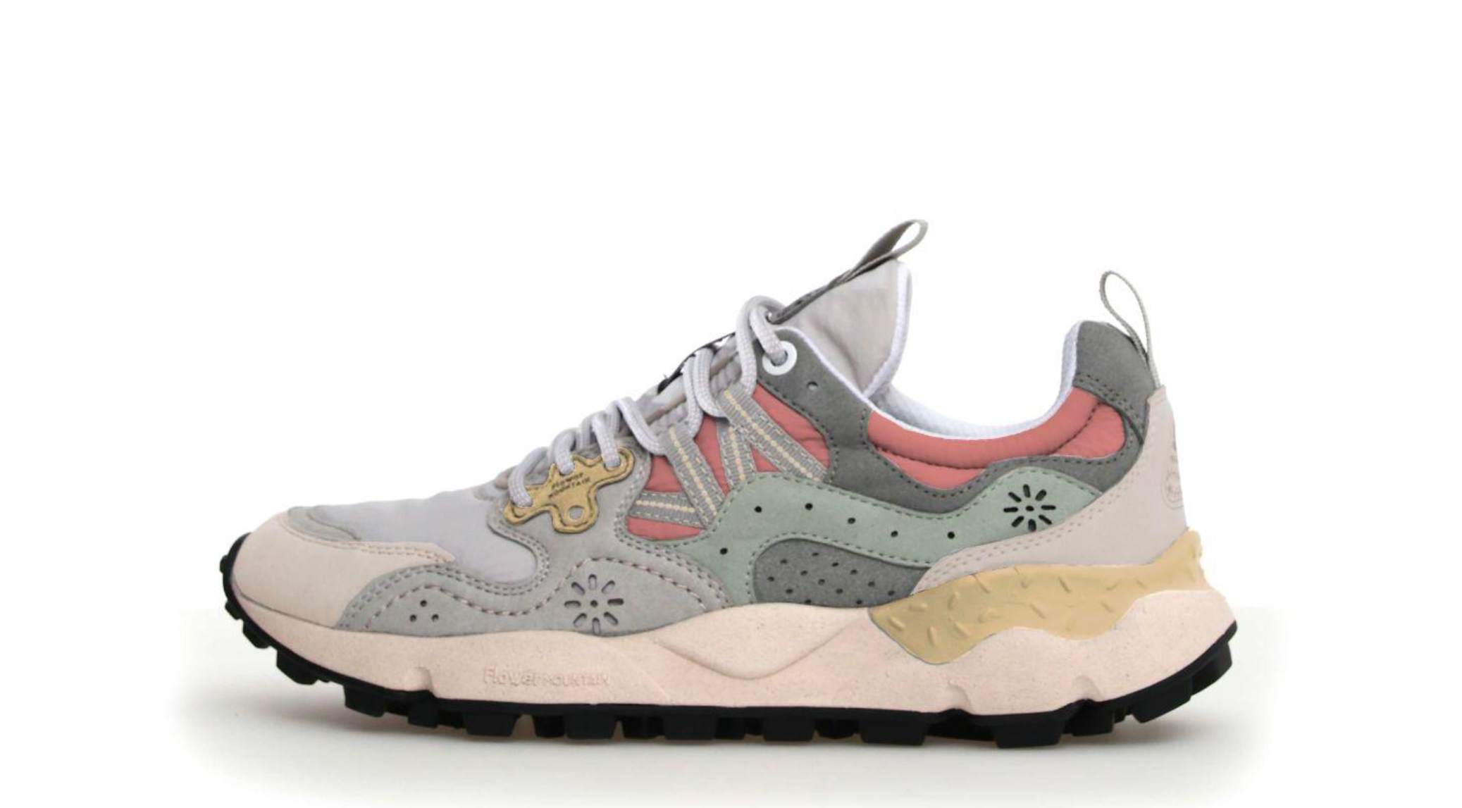 Flower Mountain x HS WHITE-GREY-PINK