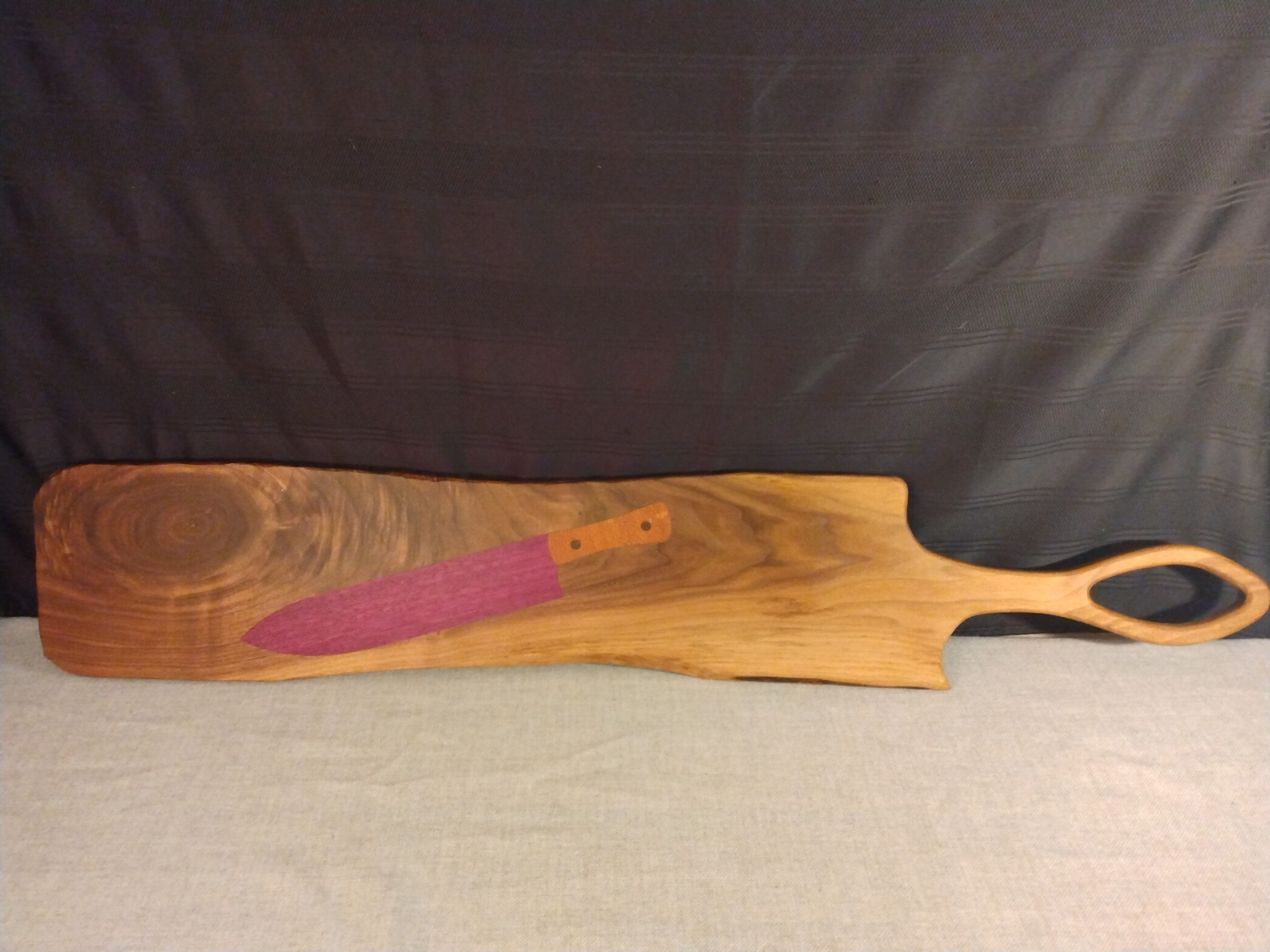 Walnut Table Runner Charcuterie