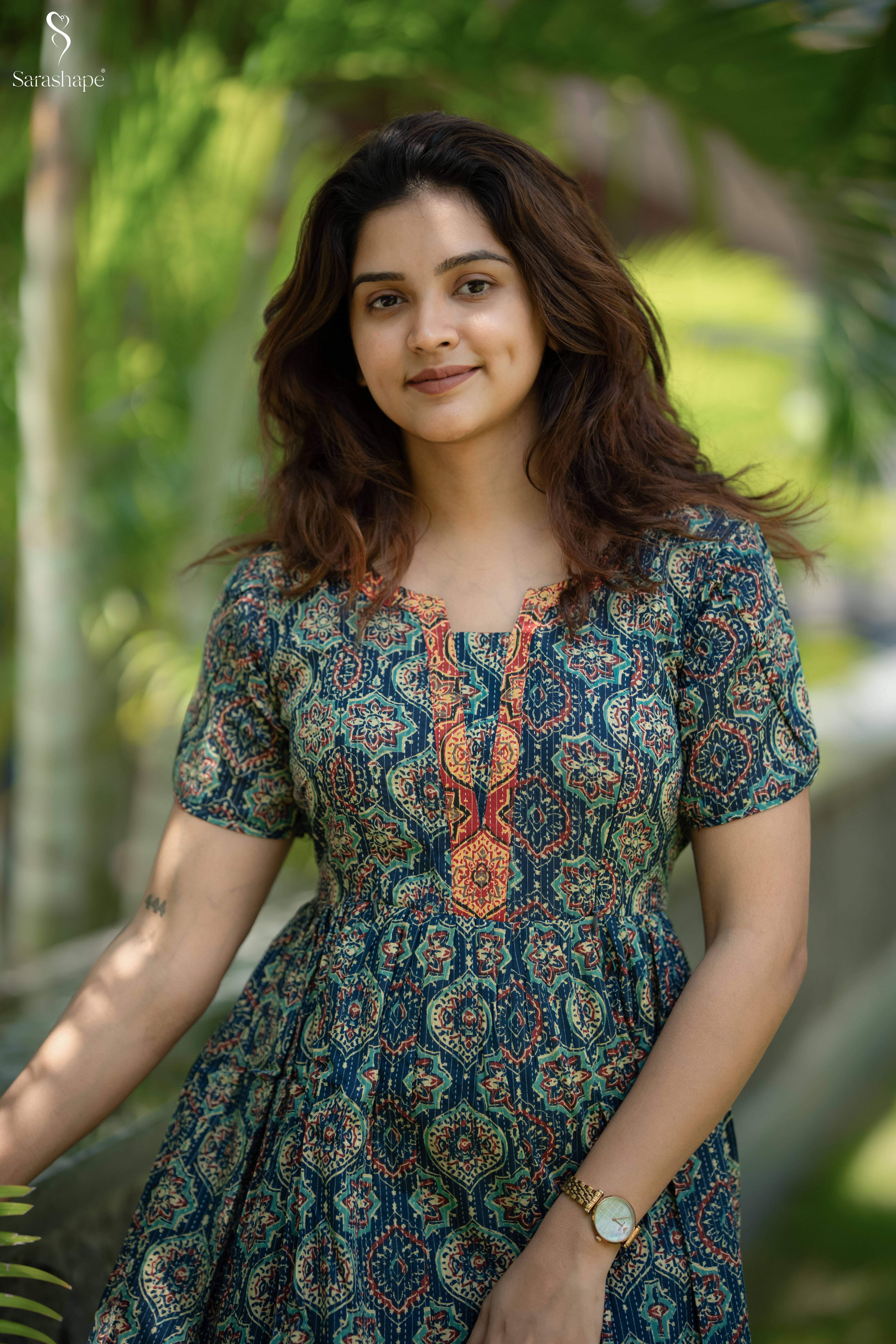 Kalavathi F Pure Cotton Dress Feeding (with Zip)