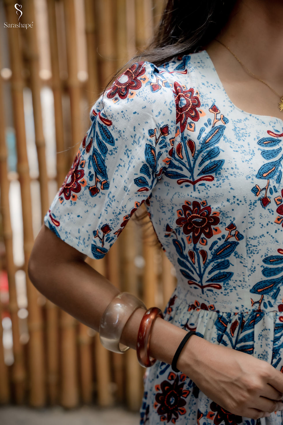 Thumbnail: Kavisha F Cotton Flex Dress FEEDING (With Zip)