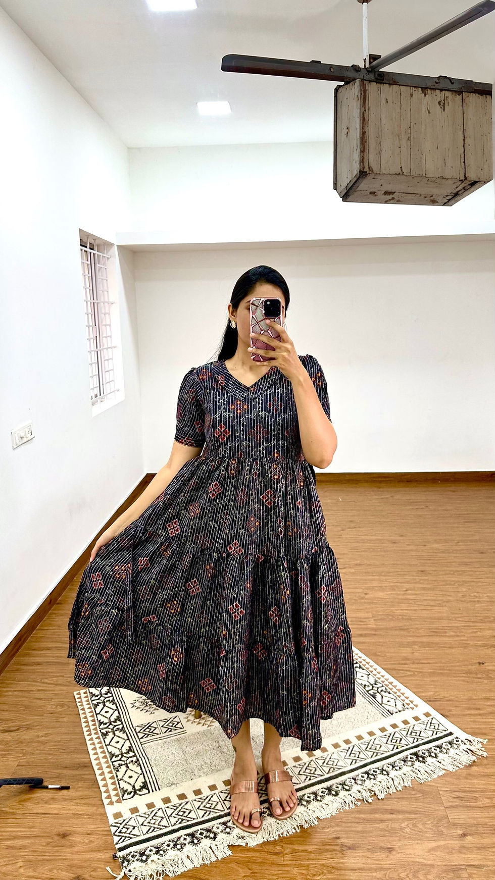 Thumbnail: Idhaya Cotton Dress FEEDING (With Zip)