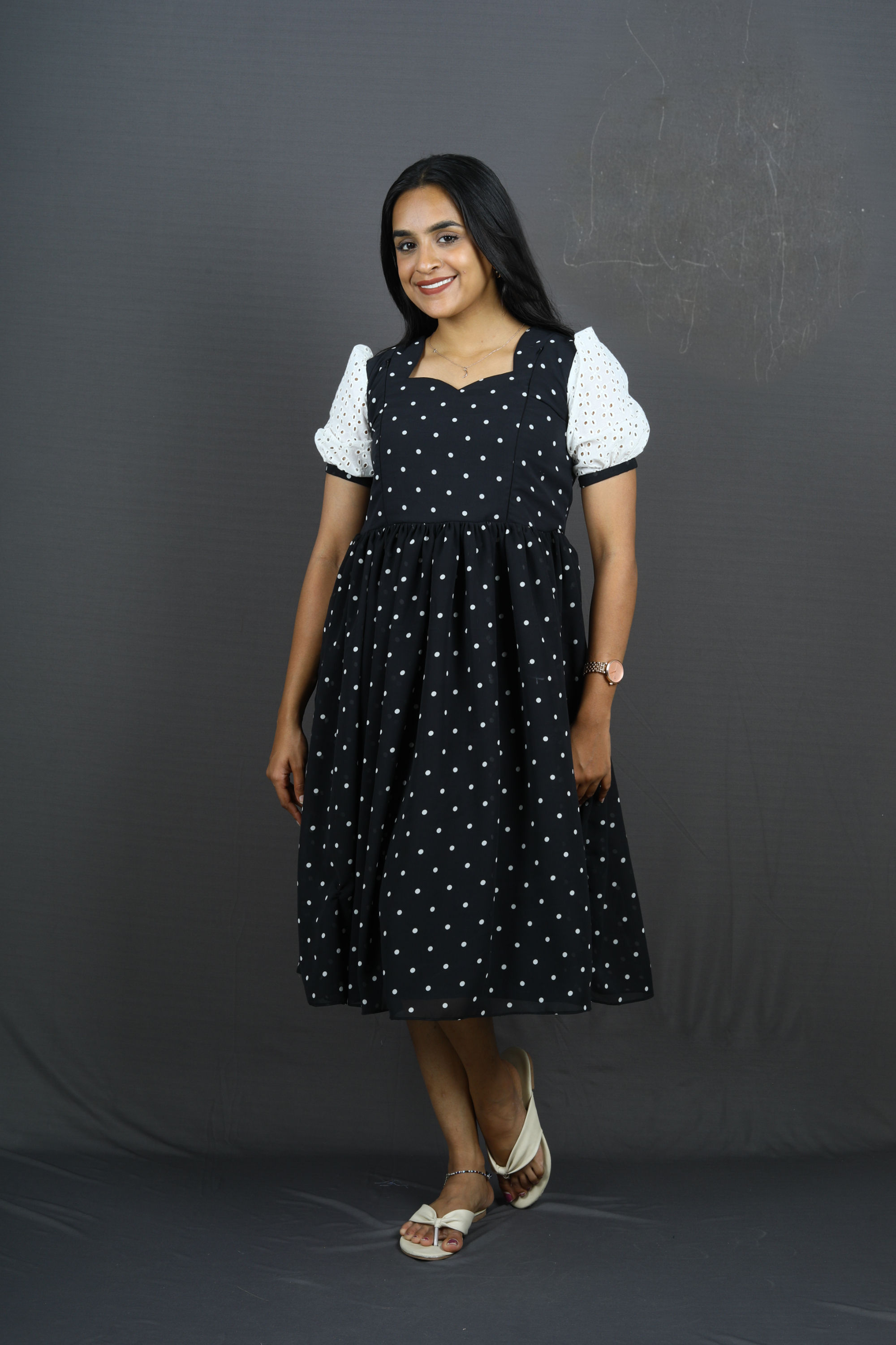 Gigi dress FEEDING DRESS WITH ZIP