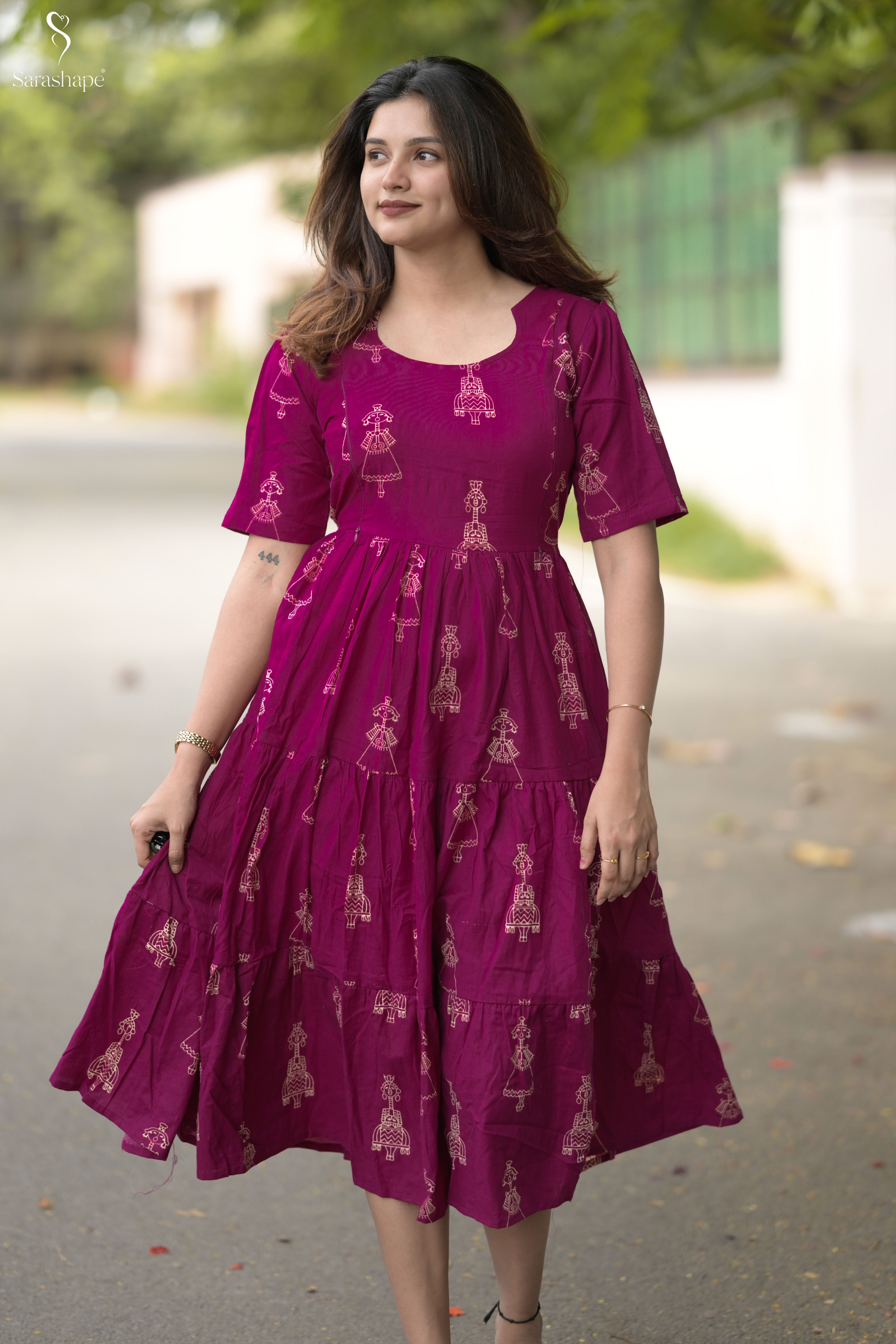 Aavya NF Cotton Flex Dress NON FEEDING