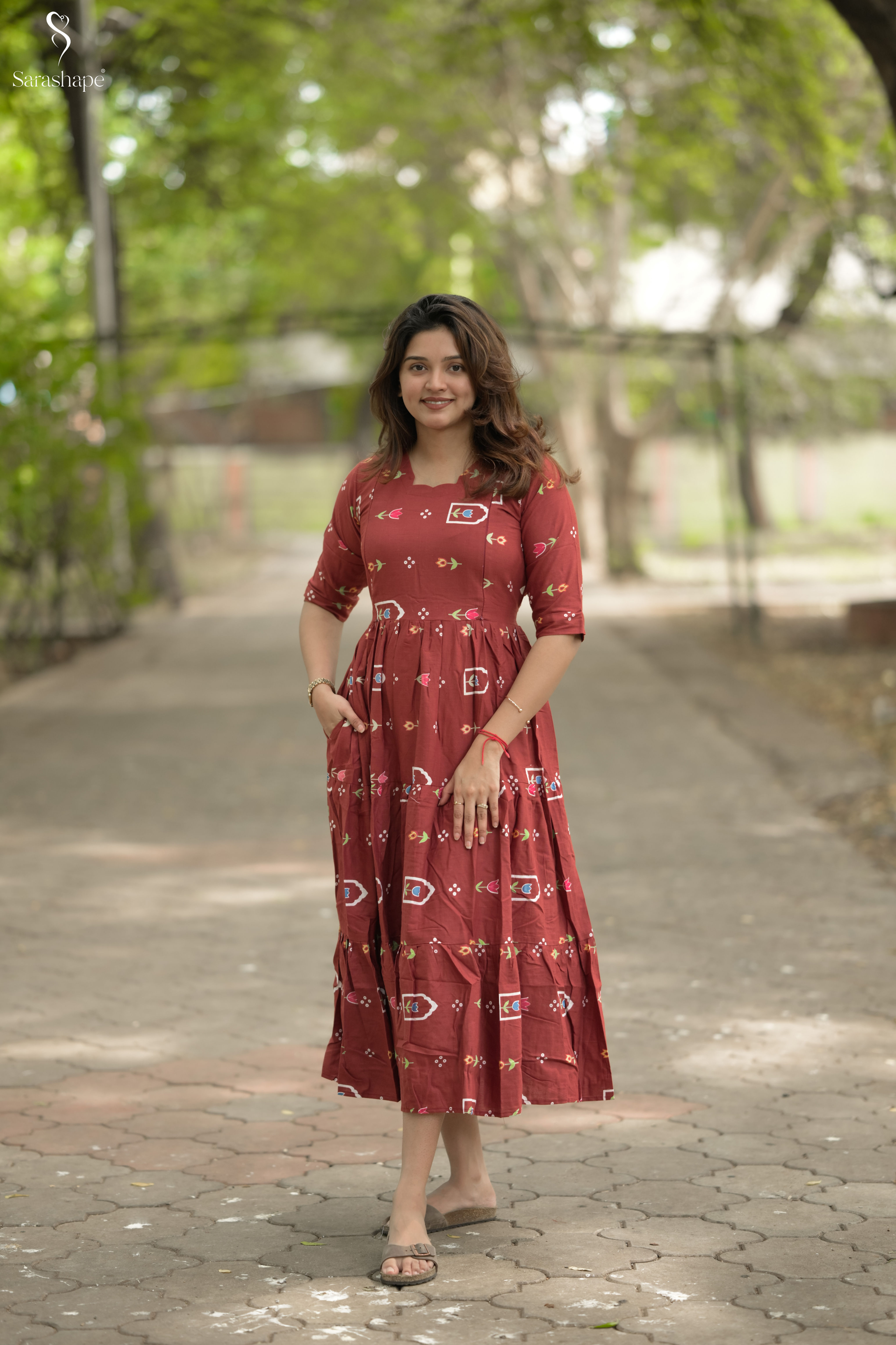 Rithya NF Cotton Flex Dress  NON FEEDING