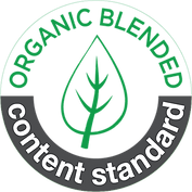 Organic blended cotton Standard logo