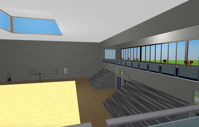 Side balcony 