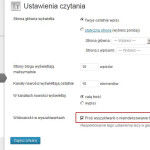Ukrycie strony przed indeksowaniem