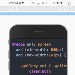 Jak testować media queries w Chrome Developer Tools