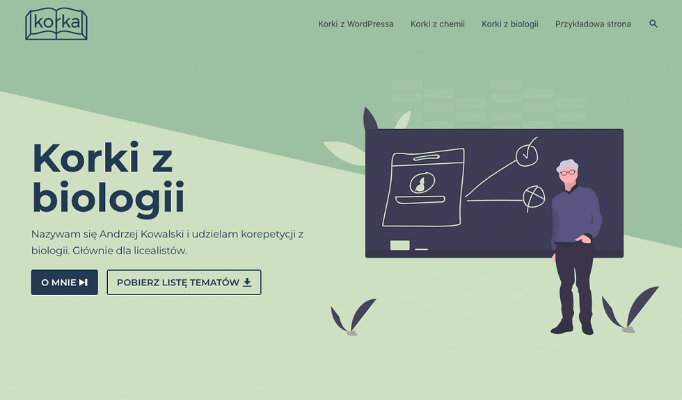 Gradient z ostrą granicą między zielonymi kolorami