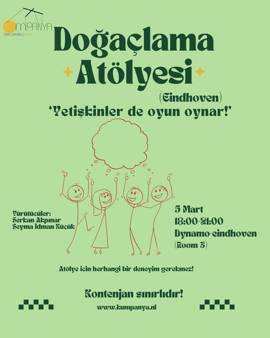 Doğaçlama Atölyesi (Eindhoven) afişi