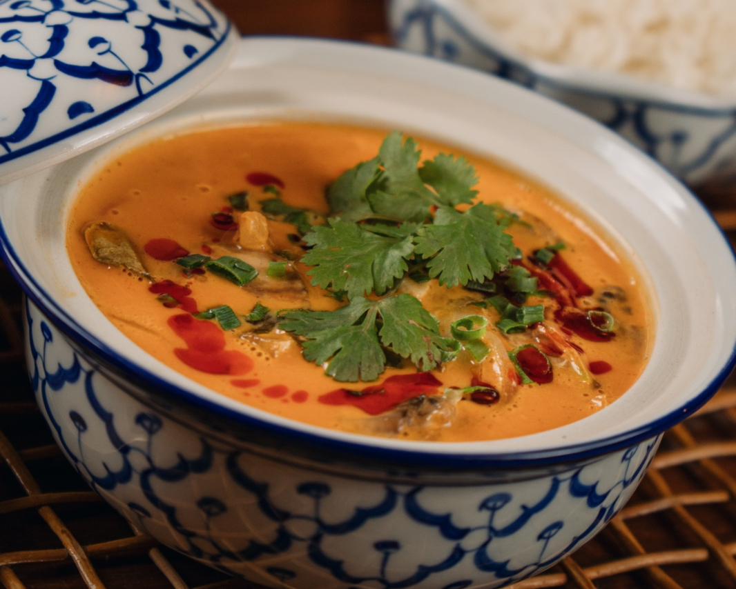 Arranged Food and Objects