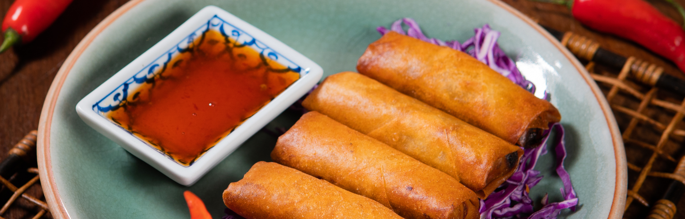 Arranged Food and Objects