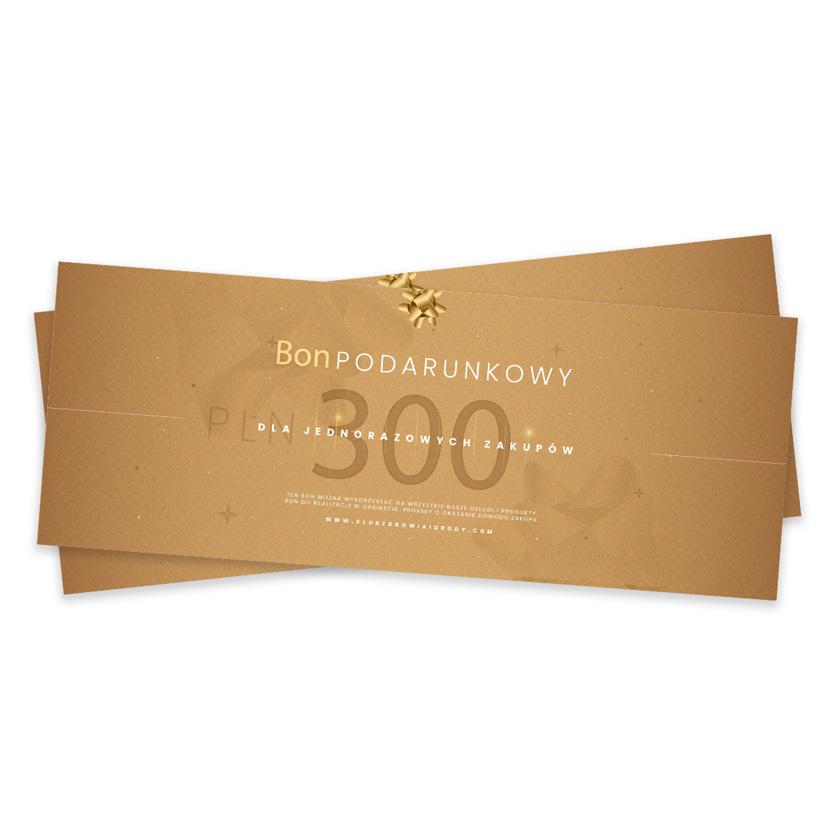 Bon Podarunkowy - 300zł