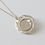 Thumbnail: Glide and Slide Sun & Moon Necklace, Silver