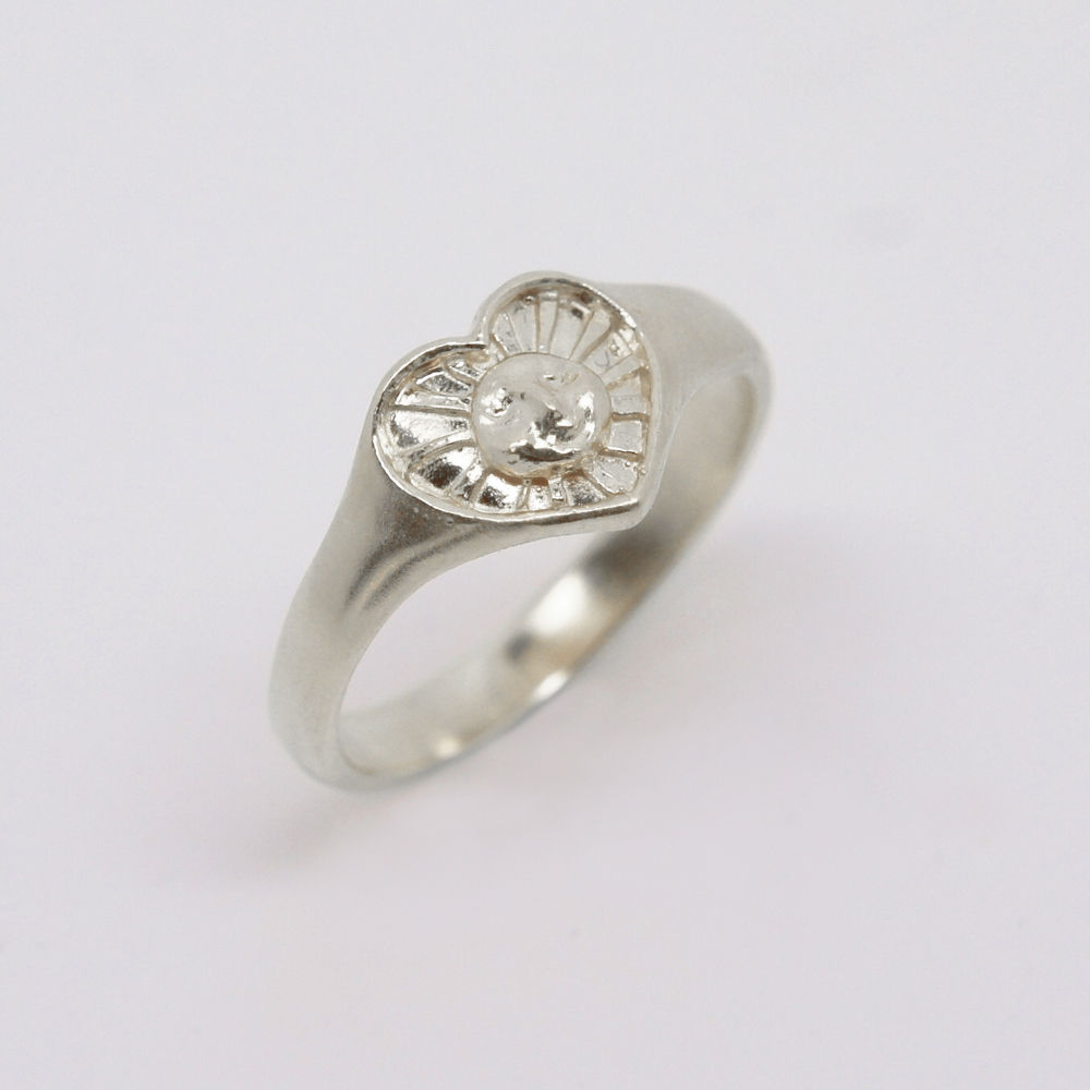 Sunrays of Love Ring, Silver