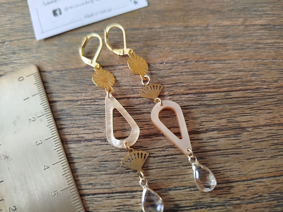 Miniature : Eventail et gouttes