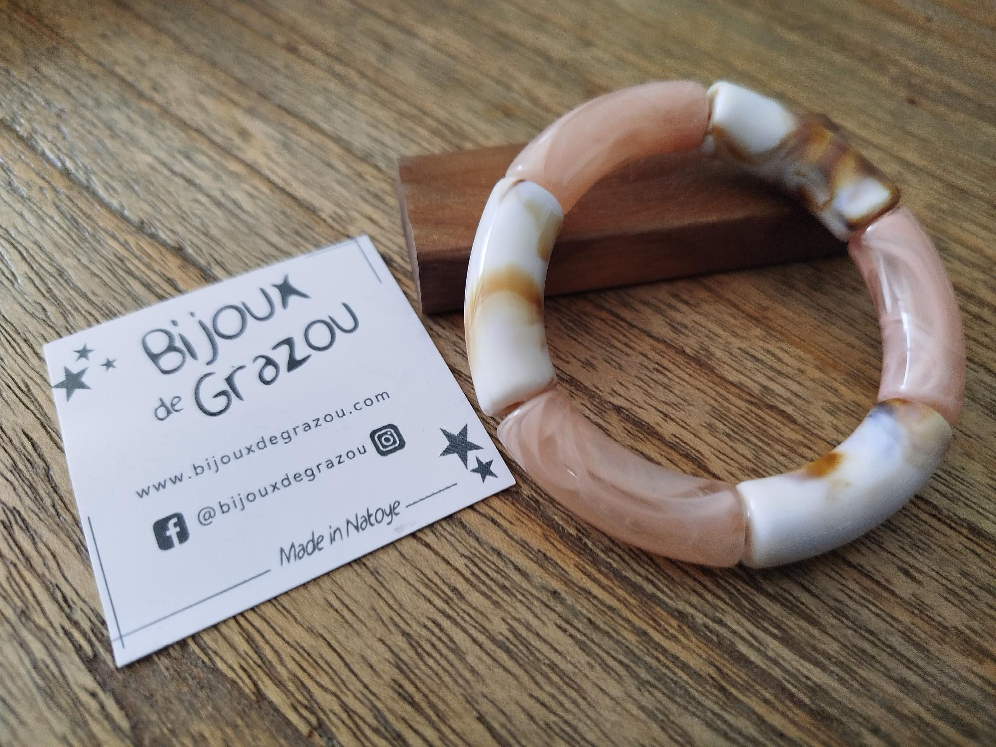 Bracelet ton rosé