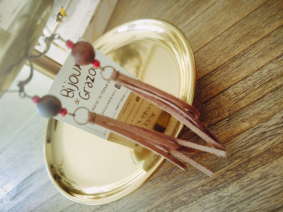 Miniature : Perles - suédines