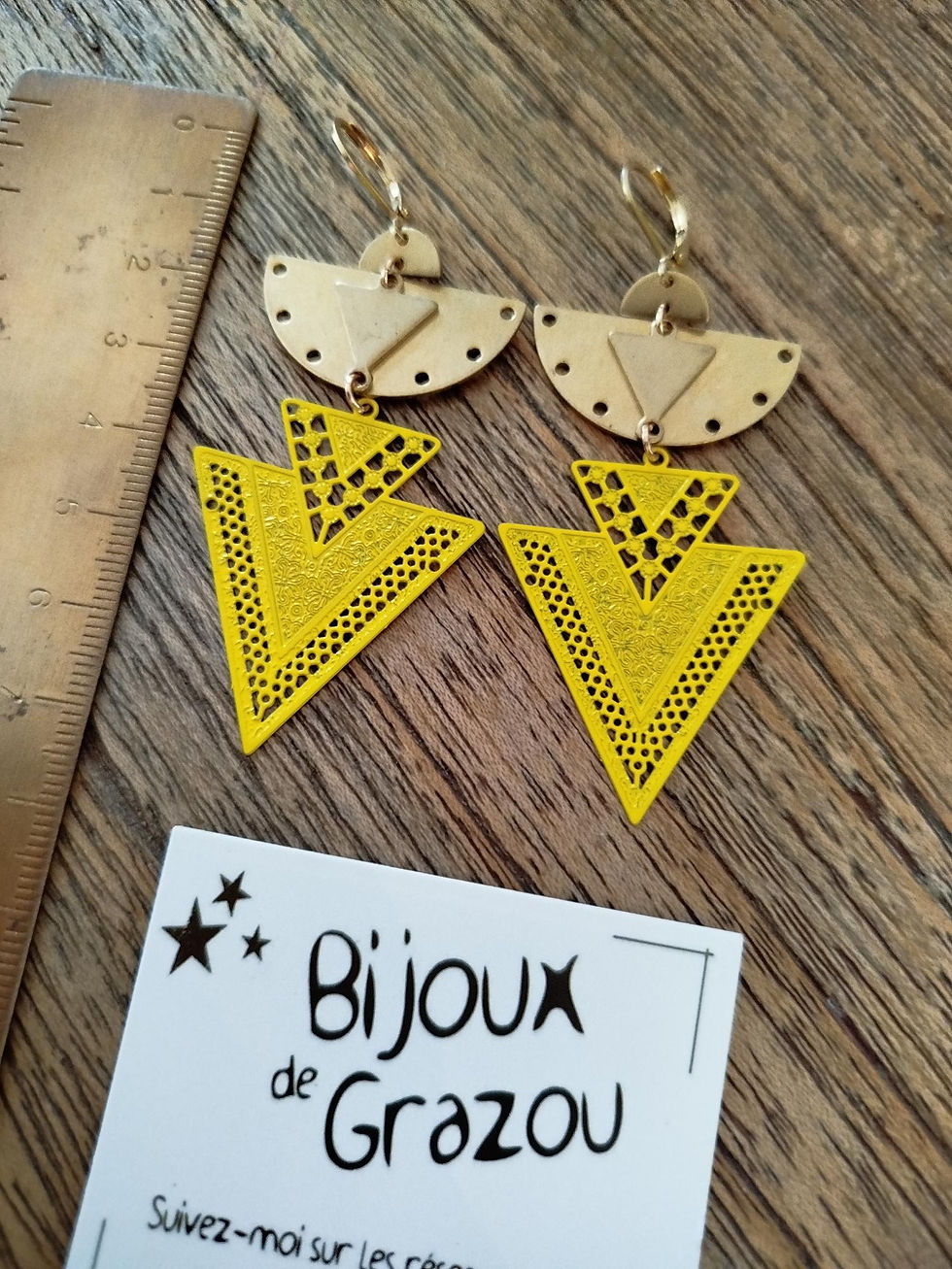 Miniature : Boucles à formes géométriques