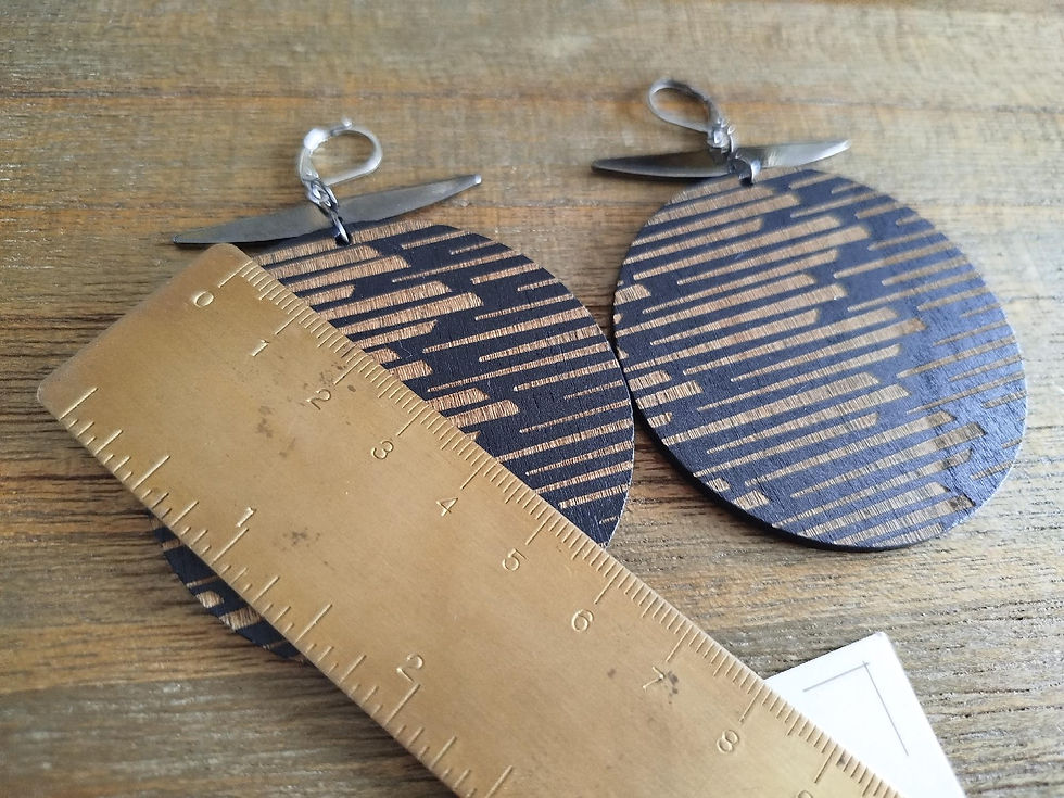 Miniature : Boucles striées xxl