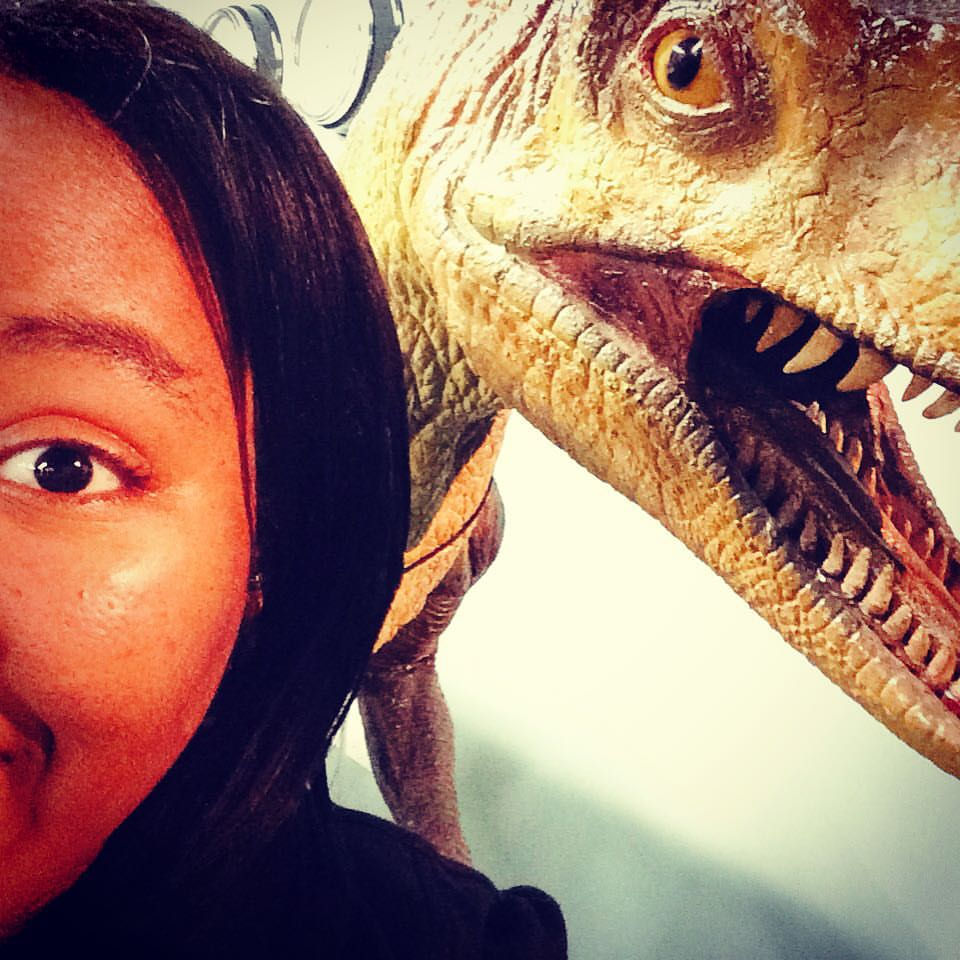 There's Dino Behind Me Isn't There?