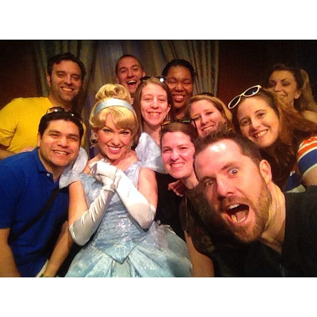 Cinderella Selfie... Because Why Not