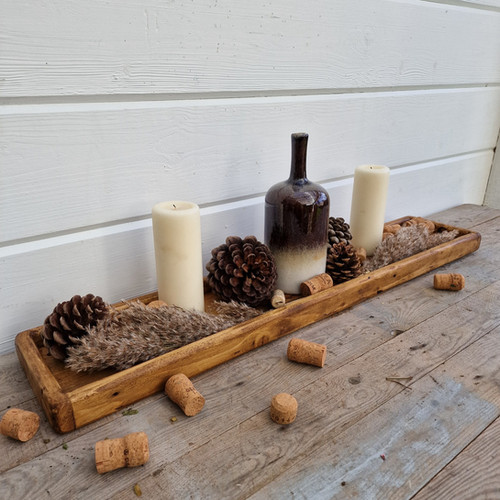 Beautiful view of Old Wooden Centrepiece