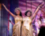 Brianna Ogunbawo et Candace Furbert dans les rôles de Melpomene et Thalia - Royal Drury Lane Theatre