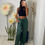 Miniatura: PANTALONI KESSY VERDE MILITARE