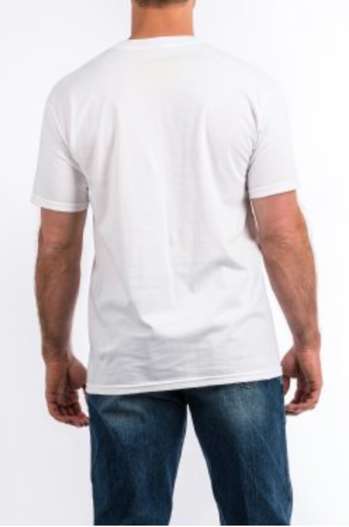 Thumbnail: CINCH WHITE/GREEN/BLACK TEE