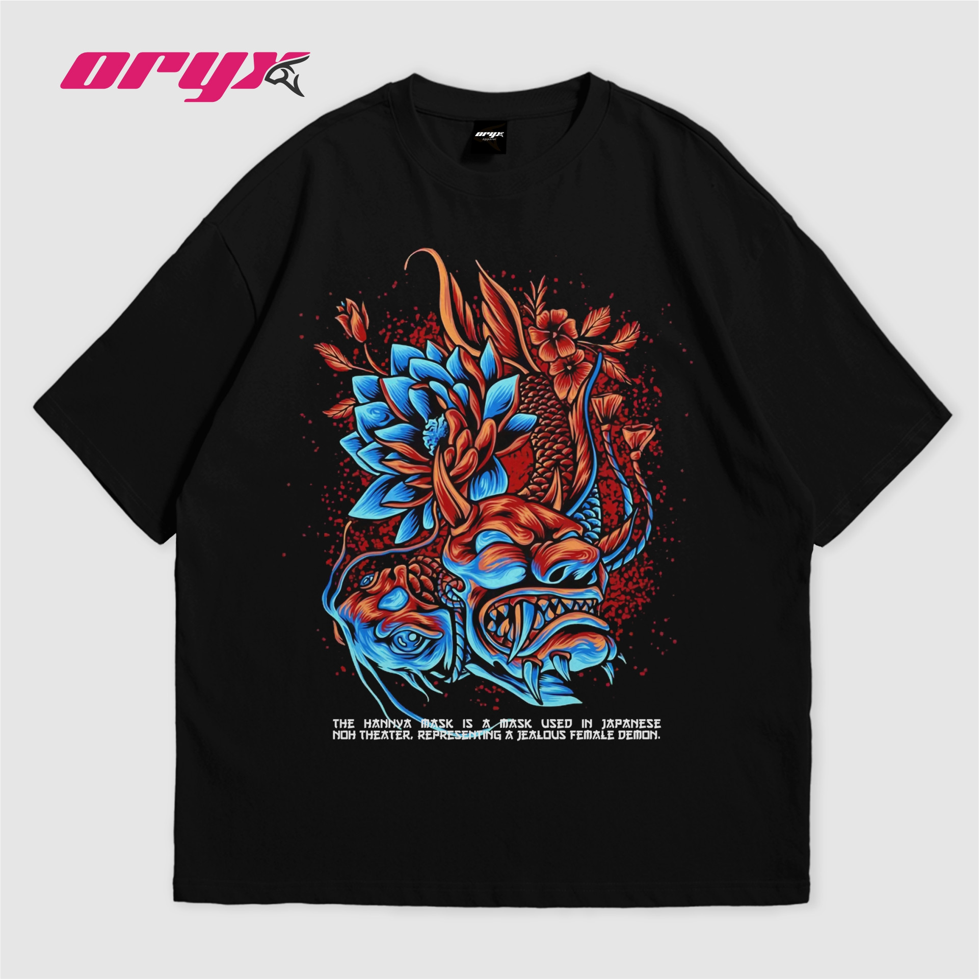 ORYX T-SHIRT KOI MASK DEVIL UNISEX
