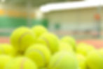 Pile di palle da tennis