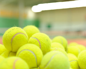 Pile of Tennis Balls