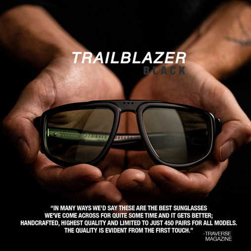 BRAVE Vision sunglasses for men - Designer sunglasses - Polarized - Clear - UV protection - luxury and affordable. - Lunettes de soleil BRAVE Vision pour hommes - Designer - québécois - Montréal - Polarisées - Transparentes - Protection UV