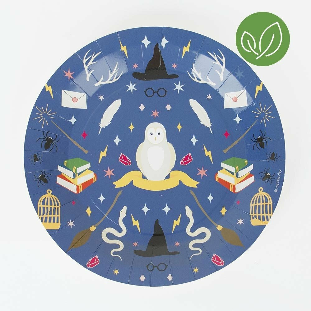 8 assiettes sorciers