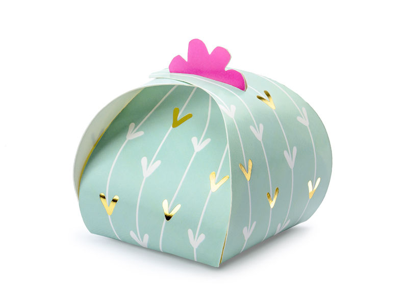 Miniature : Boîtes à cactus, mix, 6x6x6cm (1 pqt. / 10 pc.)