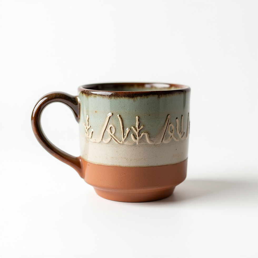Taza Cerámica Andina