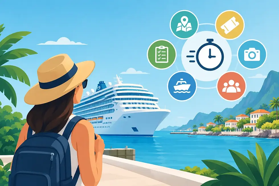 7 Ways to Save Time on Shore Excursions Before You Sail