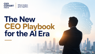 CEO leading an organization through artificial intelligence and digital transformation