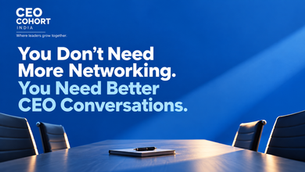 CEOs Don't Need More Networking. Better Conversations Matter